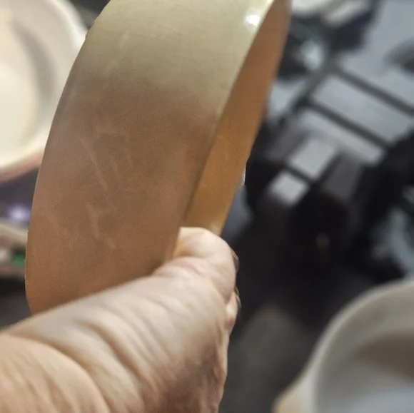 Vintage Tan Ceramic Dish - Picture 4 of 14